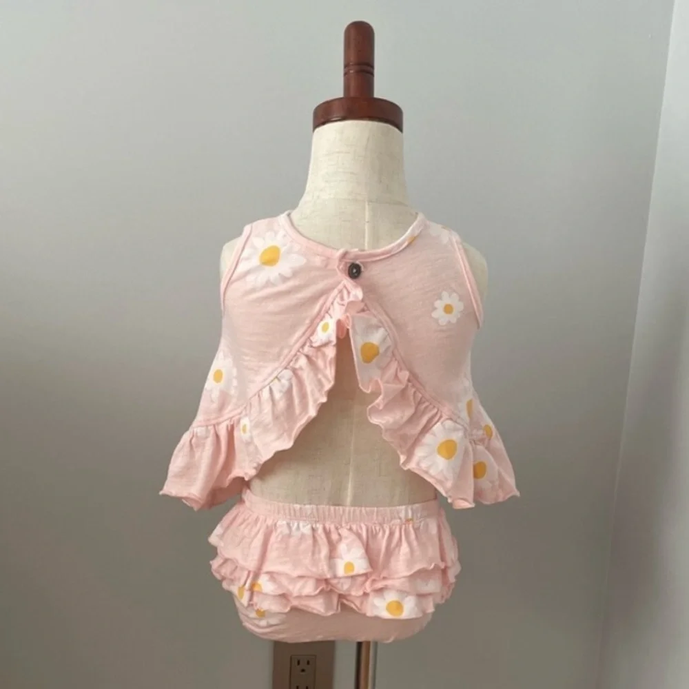 OH BABY DAISY TANK TOP AND COVER SET